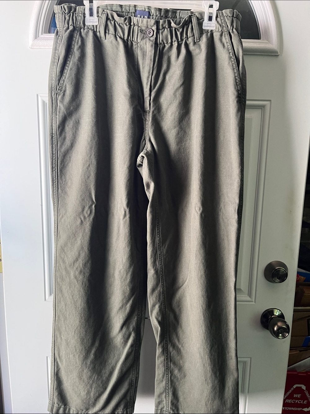 GAP Olive Green Wide Leg Pants